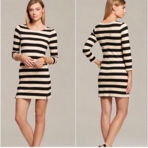THEORY Striped Onita Dress Size Medium